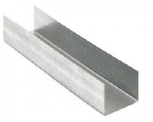 Профиль для гипсокартона UD 27x28, длина 3м, толщина металла 0,6 мм