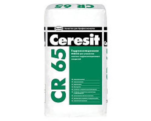 Гидроизоляция Ceresit CR65, 25кг