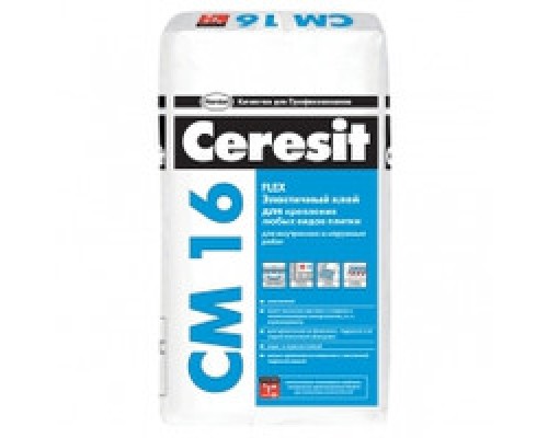 Клей для теплого пола Ceresit CM16 Flex 25 кг