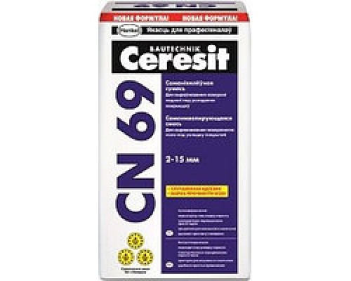 Самонивелир Ceresit CN69 чистовой, 25кг